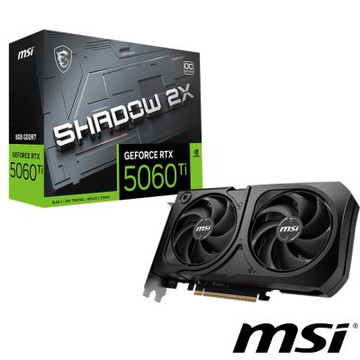 MSI微星 GeForce RTX 5060 Ti 8G SHADOW 2X OC PLUS 顯示卡