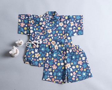 甚平和服(含褲)-自然13 連身衣 寶寶 包屁衣 和服 連身褲