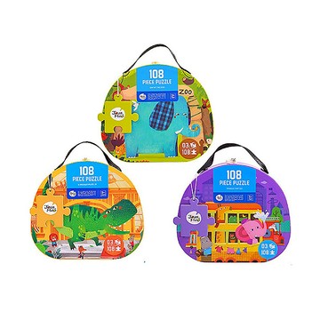 【JarMelo 原創美玩】108片巨幅拼圖(三款可選)