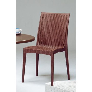 傢俱屋 麗黛絲仿藤造型椅 咖啡