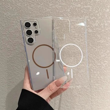 高透不發黃 Magsafe磁吸 手機殼 適用於 三星Galaxy S26 S25 S24 Ultra S24FE 保護殼