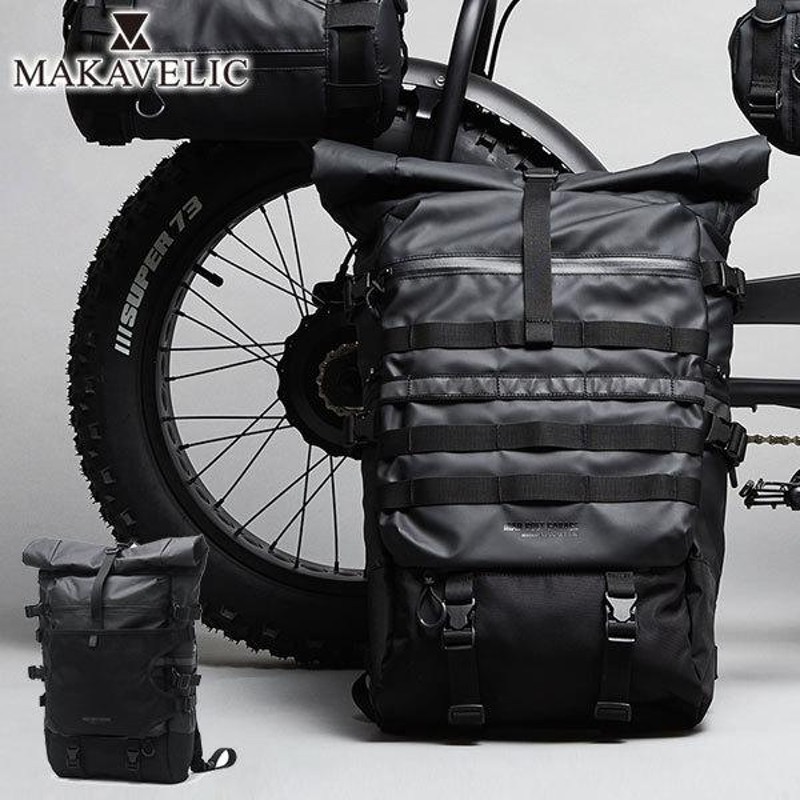 最大43%☆12/17-19限定 MBG Design by MAKAVELIC ROLL TOP DAYPACK