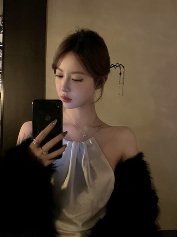 清冷美杜莎 高級感新中式靈蛇發簪女古風盤發流蘇釵子