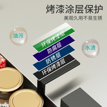 冰箱置物架側面多層收納掛架廚房用品家用大全多功能磁吸儲物架子