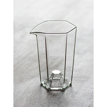 中式創意六角公道杯透明耐熱玻璃高檔加厚茶具分茶器公杯勻杯大號