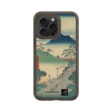 iPhone 15 Pro Max AirX 本質黑 - Van Gogh Museum - 浮世繪系列東海道五十三次名所圖會 - 歌川廣重