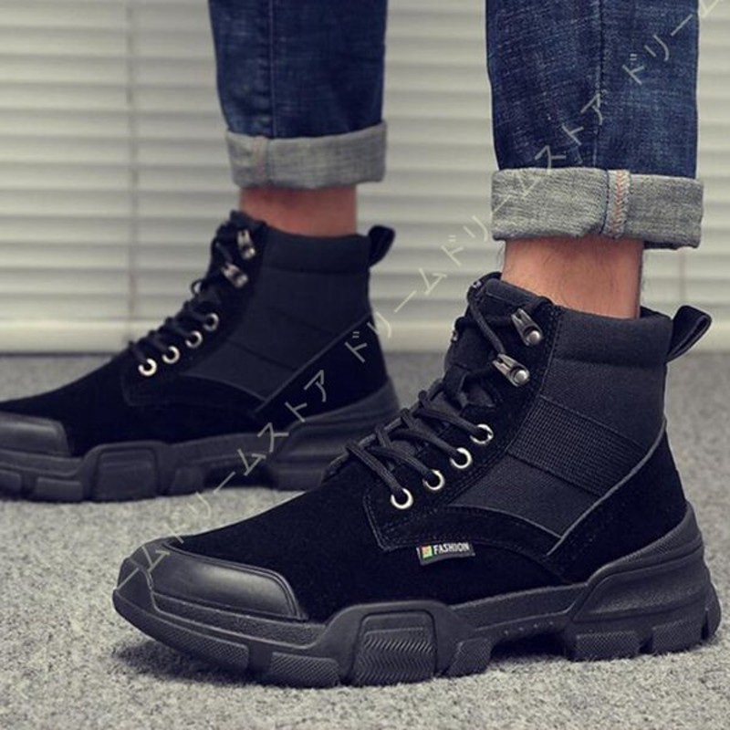 スノーシューズ メンズ ムートンブーツ 裏起毛 ハイカット 防寒 スニーカー 黒 スニーカー ブーツ 滑り止め ウォーキングシューズ スノーブーツ 通販 Lineポイント最大0 5 Get Lineショッピング