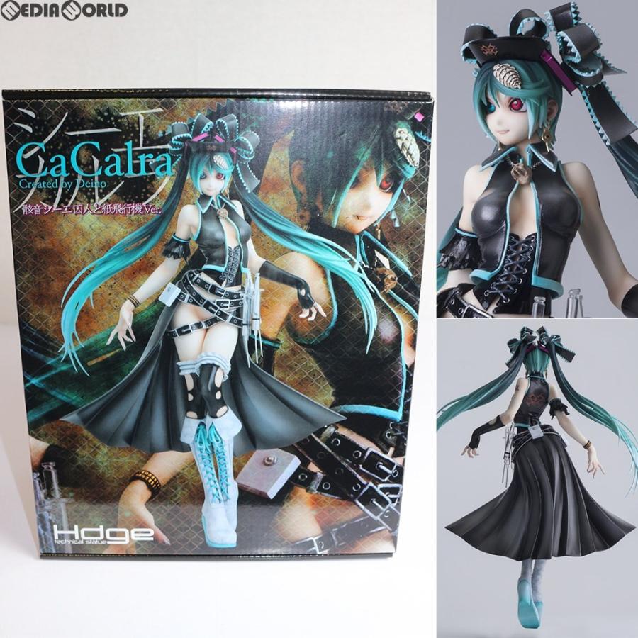 『中古即納』{FIG}Hdge technical statue No.12 シーエ・カルラ 骸音シーエ 囚人と紙飛行機ver. 初音ミク公認亜種  完成品 フィギュア ユニオンクリエイティブ | LINEブランドカタログ