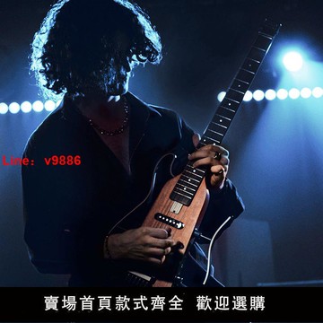【台灣公司 超低價】DONNER唐農電吉他HUSHX 專業級系列搖滾入門初學者學生無頭電吉他
