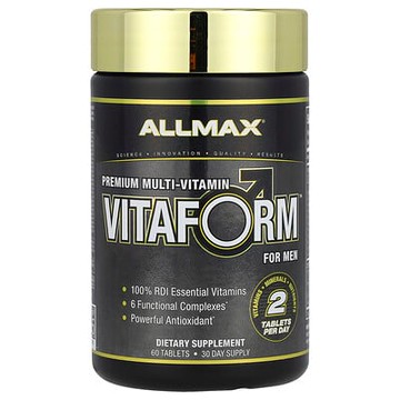 ALLMAX, VITAFORM™，優質男性多維生素，60 片