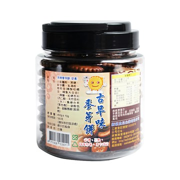 新錤 黑糖麥芽餅  450g  1罐