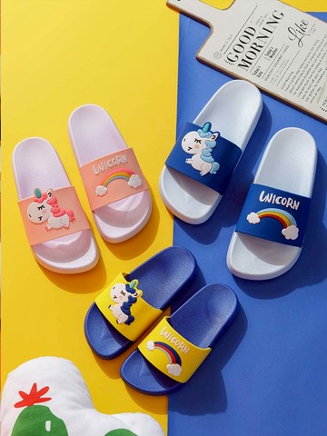 春夏季時尚親子涼拖鞋一家三口防滑可愛卡通外穿耐磨男士浴室