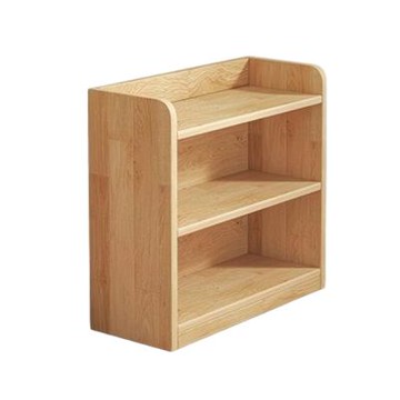 【匠俱】書櫃60*30*76(簡約實木書架 客廳簡易書櫃 落地置物架 松木窄縫櫃 家用收納柜子)