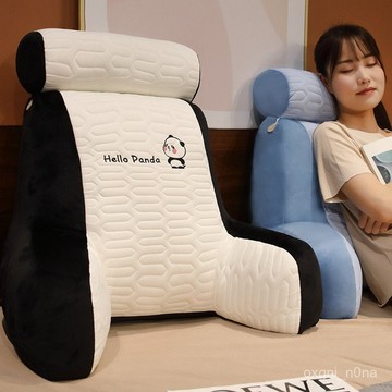 冰絲靠枕 涼感抱枕 床頭靠枕 靠墊 沙發靠枕 抱枕 護腰靠墊 沙發背枕 床頭軟墊 大靠墊F17