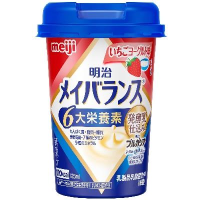 メイバランス Miniカップ  いちごヨーグルト味  125ml×24　明治 　メイバランスミニ