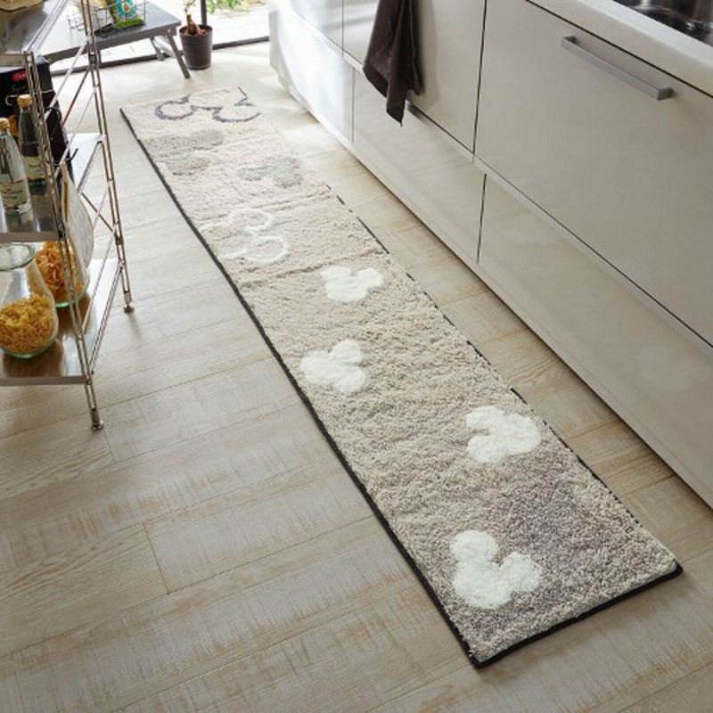 おうちディズニー ふわふわシャギーのキッチンマット ミッキーモチーフ ディズニー 通販 Lineポイント最大get Lineショッピング