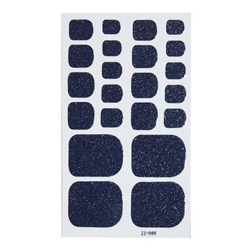 esthe HauteZen 黏貼式美甲足部凝膠貼紙  1個  光彩