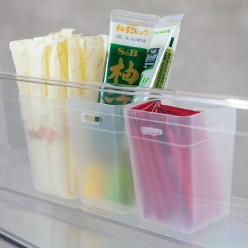 【UDiLiFE】 生活大師 藏鮮 冰箱門邊收納盒 小 2入冰箱內側門收納盒 分格 分類 整理收納架 食物保鮮盒