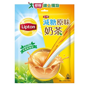 立頓 原味減糖奶茶袋裝(17G/20入)【愛買】