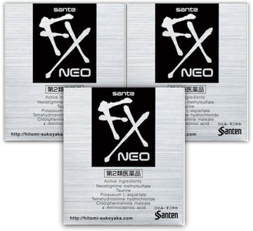 【第2類醫藥品】 參天FX NEO眼藥水 12ml（3入組）