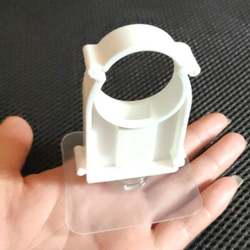 【店長推薦】 免打孔 加高固定器 自來水管 專用離牆固定卡扣 粘貼式 牆上固定卡子 限時特惠