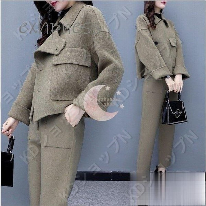 セットアップ スーツパンツ レディース ストレートズボン ジャケット 2点セット秋 冬 お洒落 通勤 入学式 卒業式 セレモニー 母 フォーマル オフィス 30代 通販 Lineポイント最大0 5 Get Lineショッピング