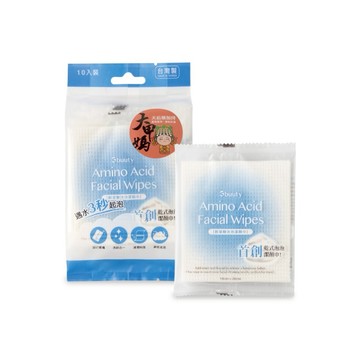 與媽祖同行【GShop】胺基酸泡泡潔顏巾-大甲媽聯名 3入組+贈1袋(洗臉/卸妝/清潔 多效合一)