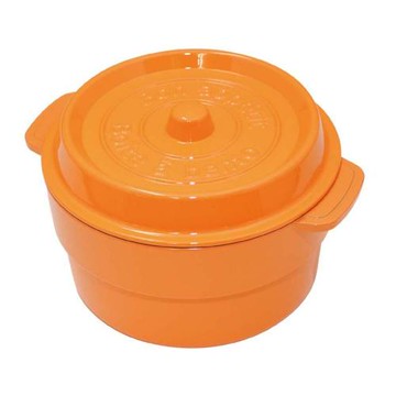 Takenaka here pot round lunch box OR TK56441