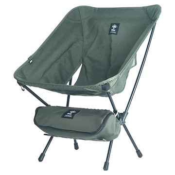 Pitz 輕量多掛點月亮椅 Cordura1050D抗撕裂面料 7050航空鋁合金支架  軍綠色  1個