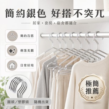 高品質不鏽鋼防滑衣架 45cm 40cm 32cm 不鏽鋼晾衣架/掛衣架/吊衣架/三角衣架/防滑衣【5ip8】