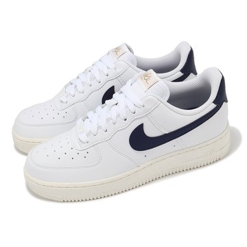 [ACS] Nike 休閒鞋 Wmns Air Force 1 07 NN 女鞋 男鞋 白 深藍 奶油底 AF1 復古 FZ6768-100