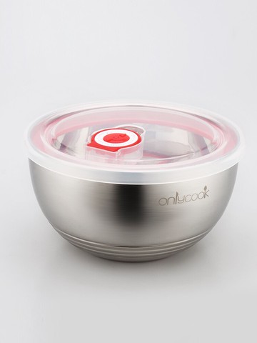 家用不銹鋼碗雙層防燙隔熱碗餐具兒童碗防摔套裝帶蓋湯碗