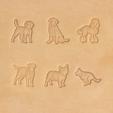 IVAN 狗類圖案印花工具7件組 8180-03