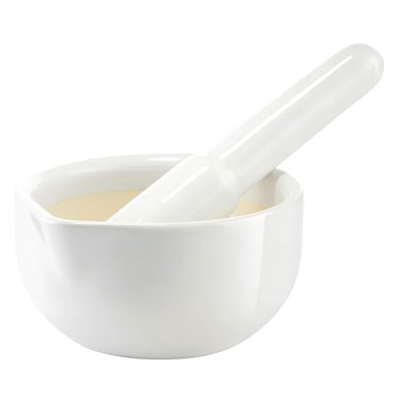 tescoma 陶製香料磨搗組 中國產  杵棒(直徑 3 x 16.5cm) + 缽(直徑 11 x 6.5cm)  1組