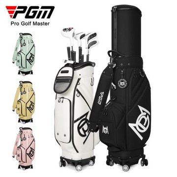 PGM 新款高爾夫球包男女硬殼伸縮包萬向四輪航空托運包旅行球包袋