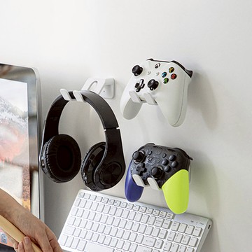 耳罩式耳機/遊戲手把收納展示架-3入 單一規格