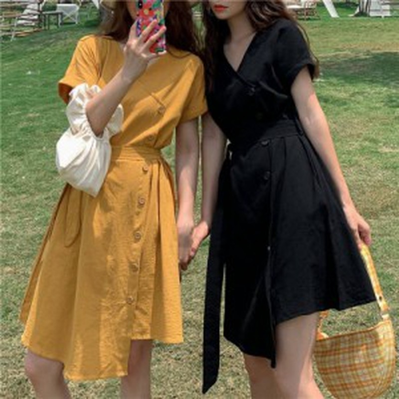 春新作 ワンピース 春 ワンピース 夏 ワンピース レディース ワンピース ミニワンピース ワンピースミニ丈 ワンピースドレス 韓国 通販 Lineポイント最大1 0 Get Lineショッピング
