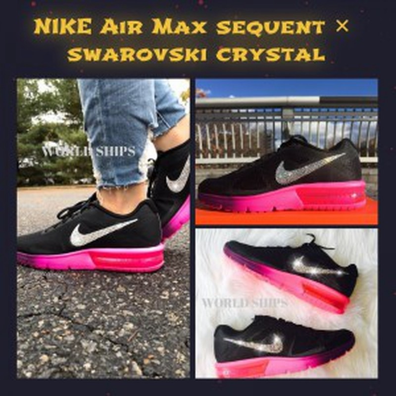 エア マックス シークエント ナイキ スニーカー Nike Air Max Sequent スワロフスキー クリスタル 通販 Lineポイント最大1 0 Get Lineショッピング