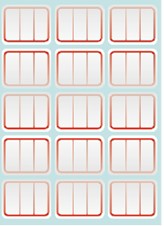 保護膜標籤LD-3025 21*26mm/120張