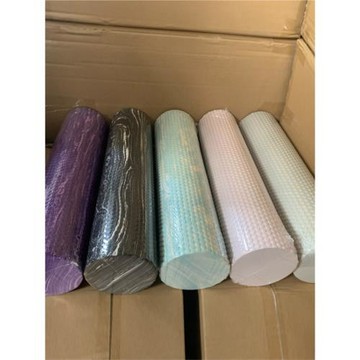 泡沫軸肌肉放松初學者腿部瑜伽按摩器泡沫滾軸健身按摩瑜伽柱其他