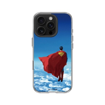 iPhone 16 Pro Clear Case（相機按鈕） 透明 - Superman - Superman-蒼穹之上