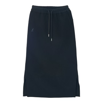 KANGOL 女 開岔長裙 黑 6452150320