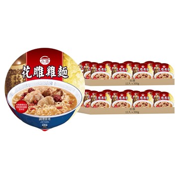 台酒 花雕雞麵 200g  24入