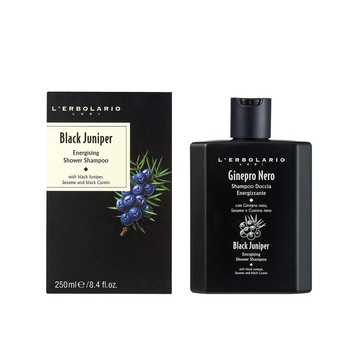 【WUZ屋子】義大利 L’ERBOLARIO 蕾莉歐 黑杜松活力沐浴洗髮精250ml