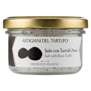 ARTIGIANI DEL TARTUFO 職人黑松露鹽  100g  1罐