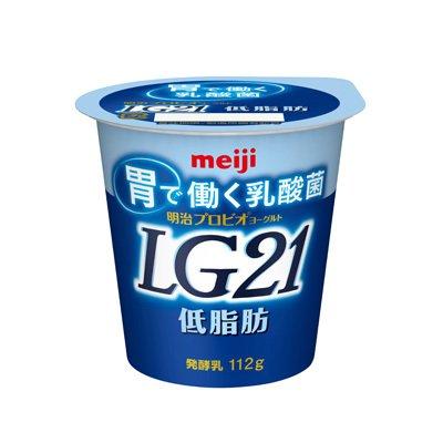 LG21ヨーグルト 食べるヨーグルト 明治 LG21 ヨーグルト 食べるタイプ低 脂肪 112g×48個