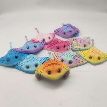 台灣發貨 3d打印魔鬼手辦 3D打印魔鬼魚玩偶 兒童玩具 可活動魔鬼魚玩具 鰩魚玩具 益智玩具 手辦 手辦擺件 兒童禮物
