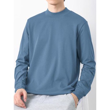 純棉寬松保暖內搭中領長袖t恤