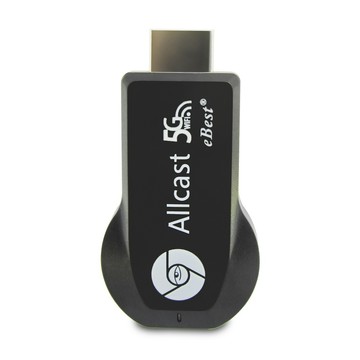 DAWISE 【十代Allcast-5G】四核心eBest雙頻5G高速高畫質無線影音電視棒(附5大好禮)