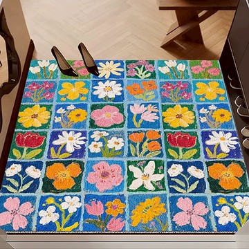 油畫花田入門用除塵地墊